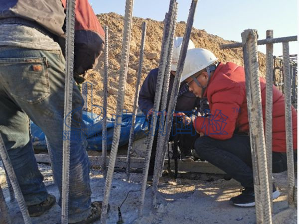 植筋拉拔試驗現場檢測