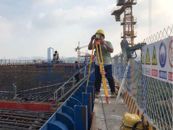 橋梁監測-福廈鐵路112m鋼管拱橋